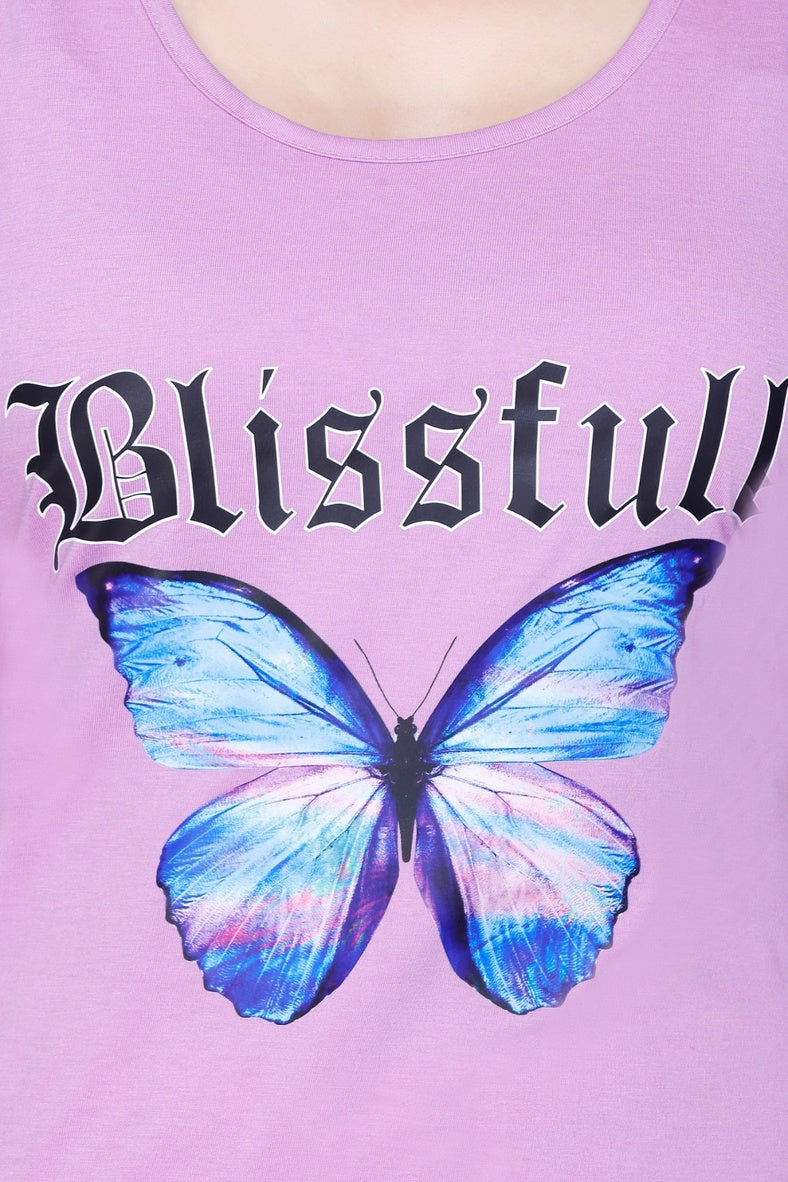 White Moon Women Move Nighty Printed Knee Length Night Dress Sleeveless Night Dresses