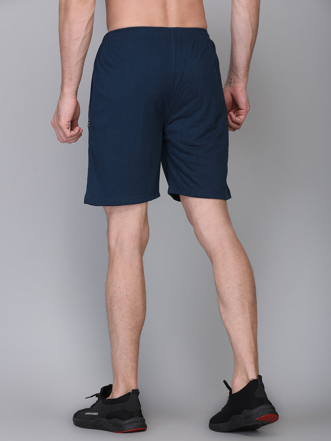 ZIMFIT  Solid Men Blue Regular Shorts, Running Shorts, Casual Shorts, Night Shorts, Bermuda Shorts, Gym Shorts