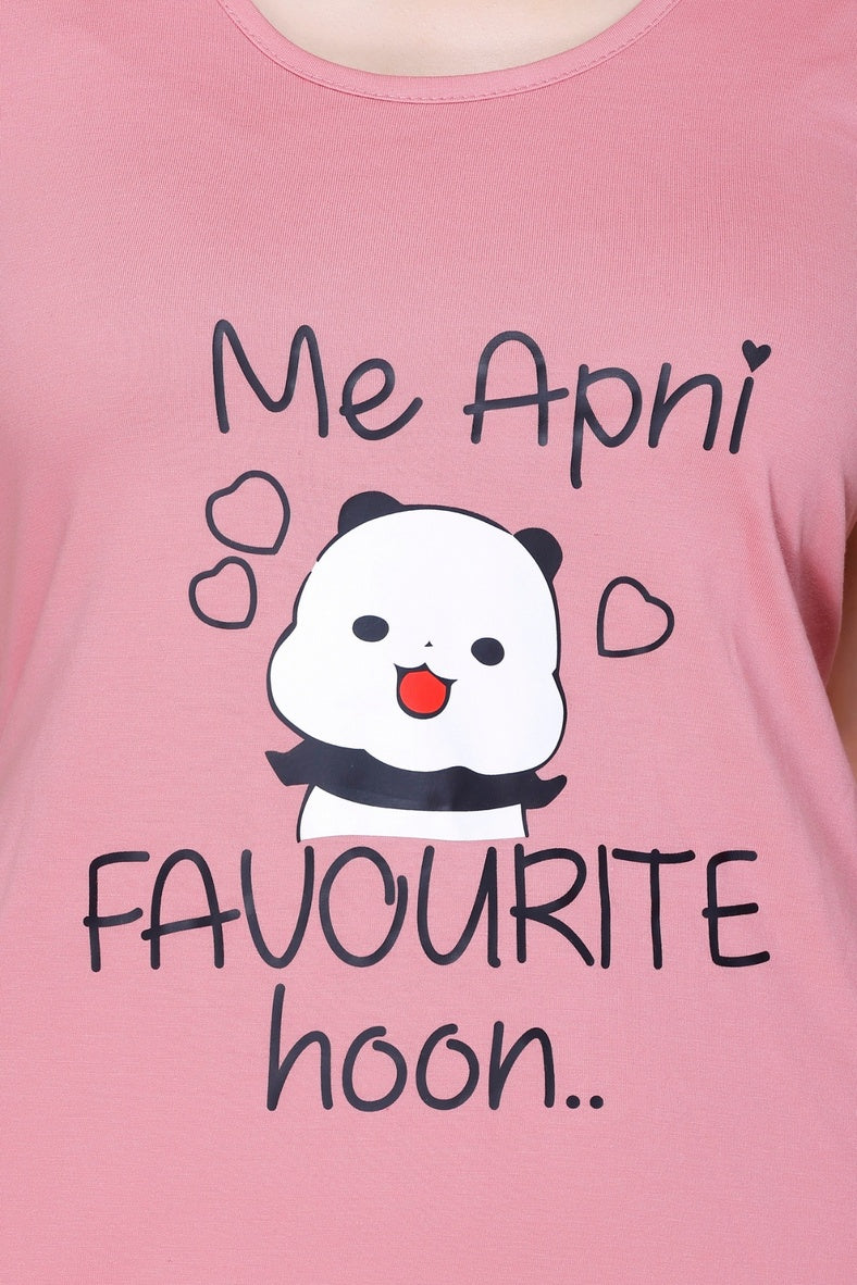 White Moon Women Onion Nighty Printed Knee Length Night Dress Sleeveless Night Dresses