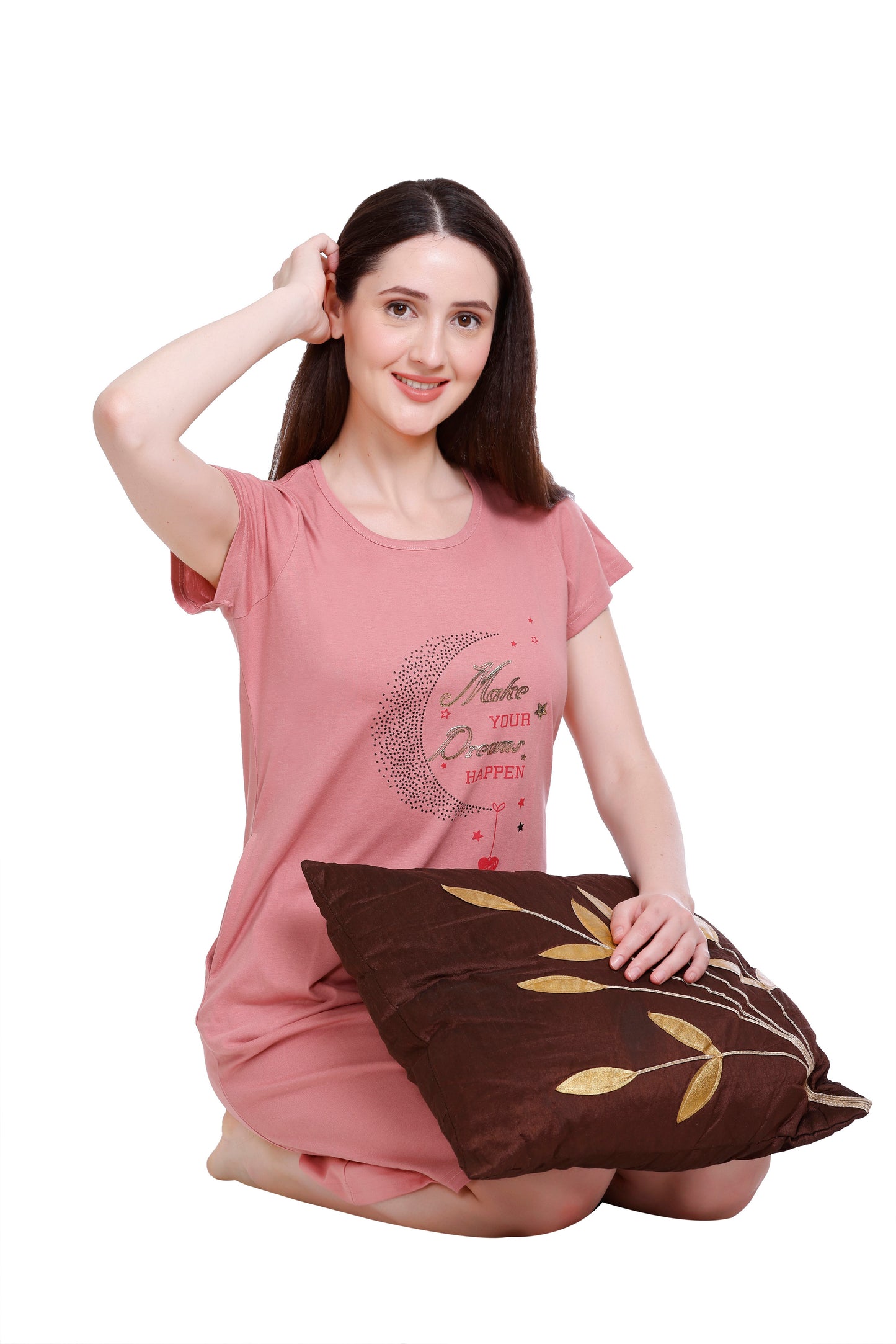 White Moon Nighty for Women (Onion)