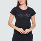 White Moon Cotton Casual Long Tshirt for women (Navy) whitemoon.in