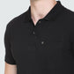 White Moon Cotton Solid Regular Fit Men Polo T-Shirt whitemoon.in