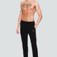 White Moon Regular Fit Cotton Track Pants for Mens (Black) whitemoon.in