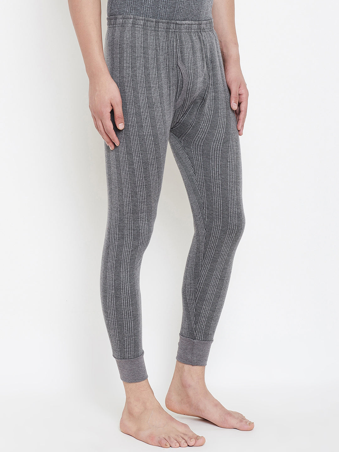 Zimfit Men's Dark Grey Full Sleeves Thermal Set whitemoon.in