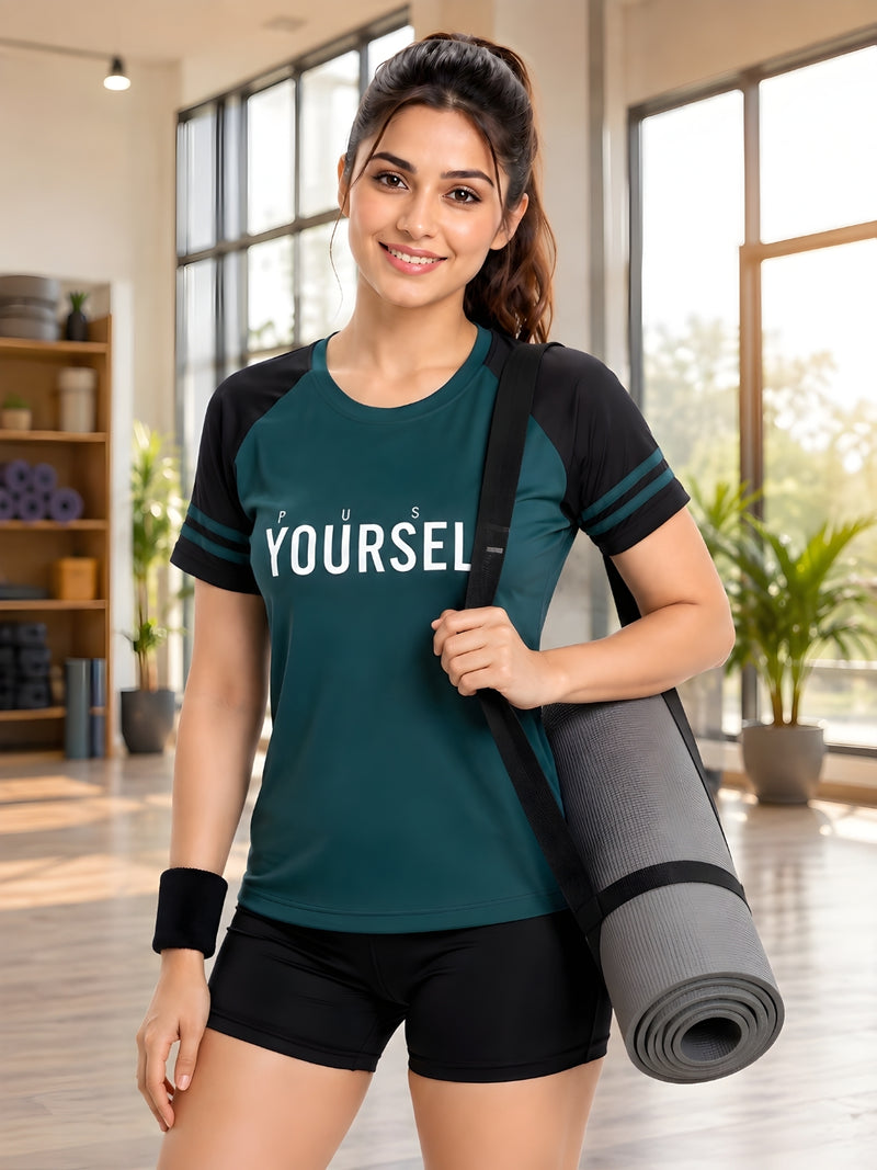 Momentum Series Printed Performance Gym Tshirt
