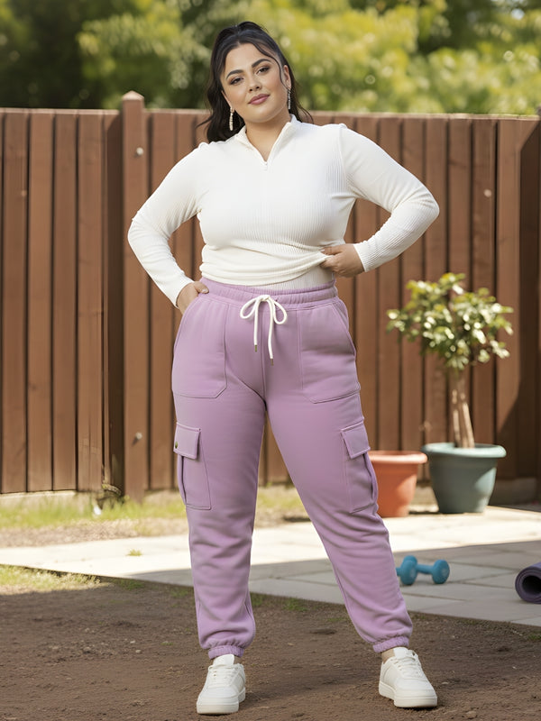 Functional 4 Pockets Tapered Cargo Track Pants