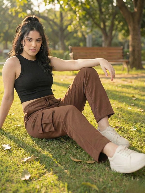 Functional 4 Pockets Cargo Track Pants