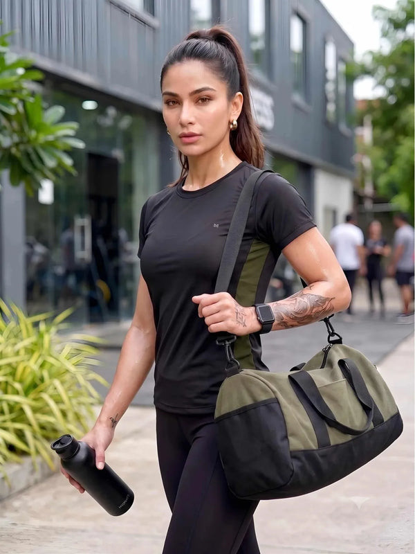 Momentum Series Color Blocked Gym Performance Tshirt