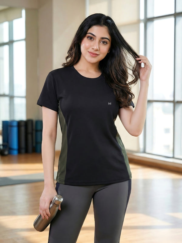 Momentum Series Color Blocked Gym Tshirt