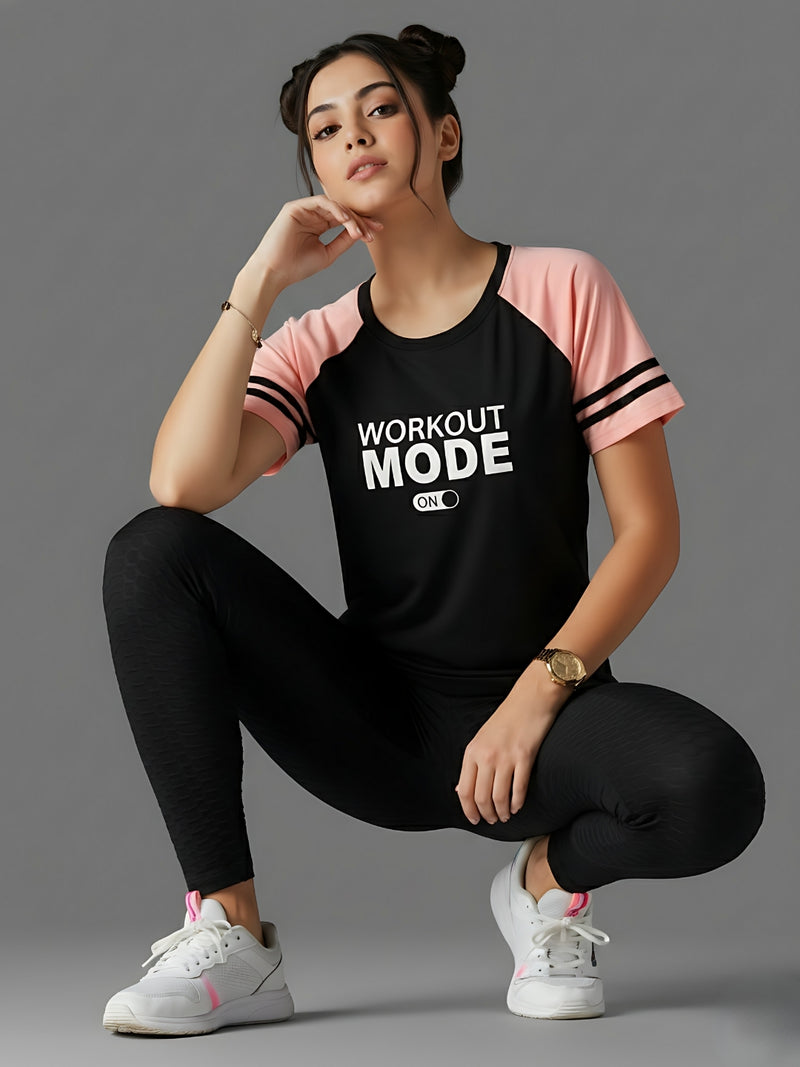 Momentum Series Printed Performance Gym Tshirt