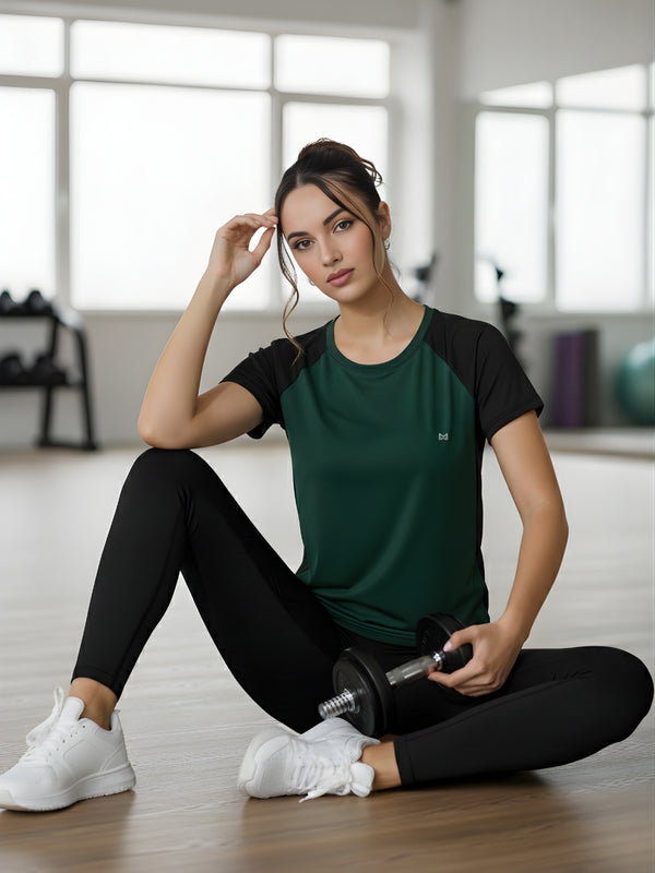 Momentum Series Color Blocked Performance Gym Tshirt