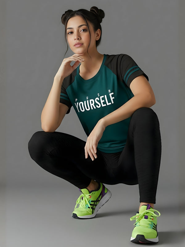 Momentum Series Printed Performance Gym Tshirt