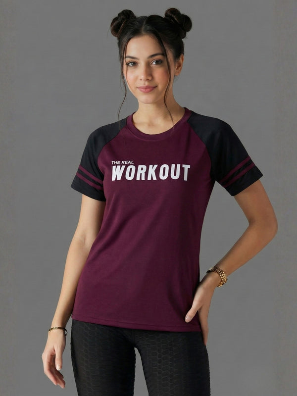 Momentum Series Printed Performance Gym Tshirt