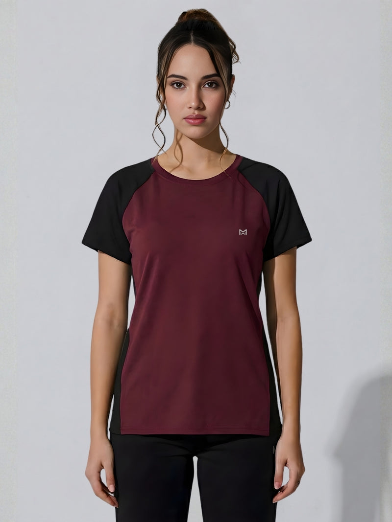 Momentum Series Color Blocked Performance Gym Tshirt