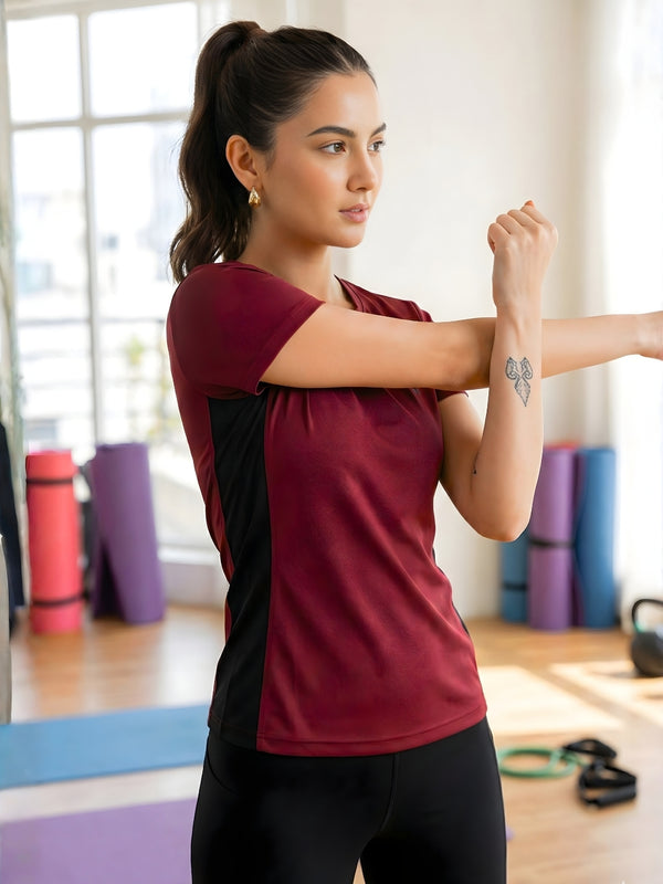 Momentum Series Color Blocked Gym Tshirt