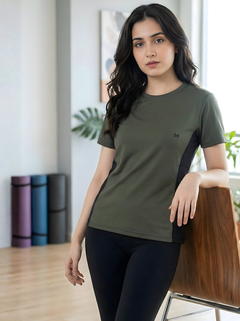 Momentum Series Color Blocked Gym Tshirt