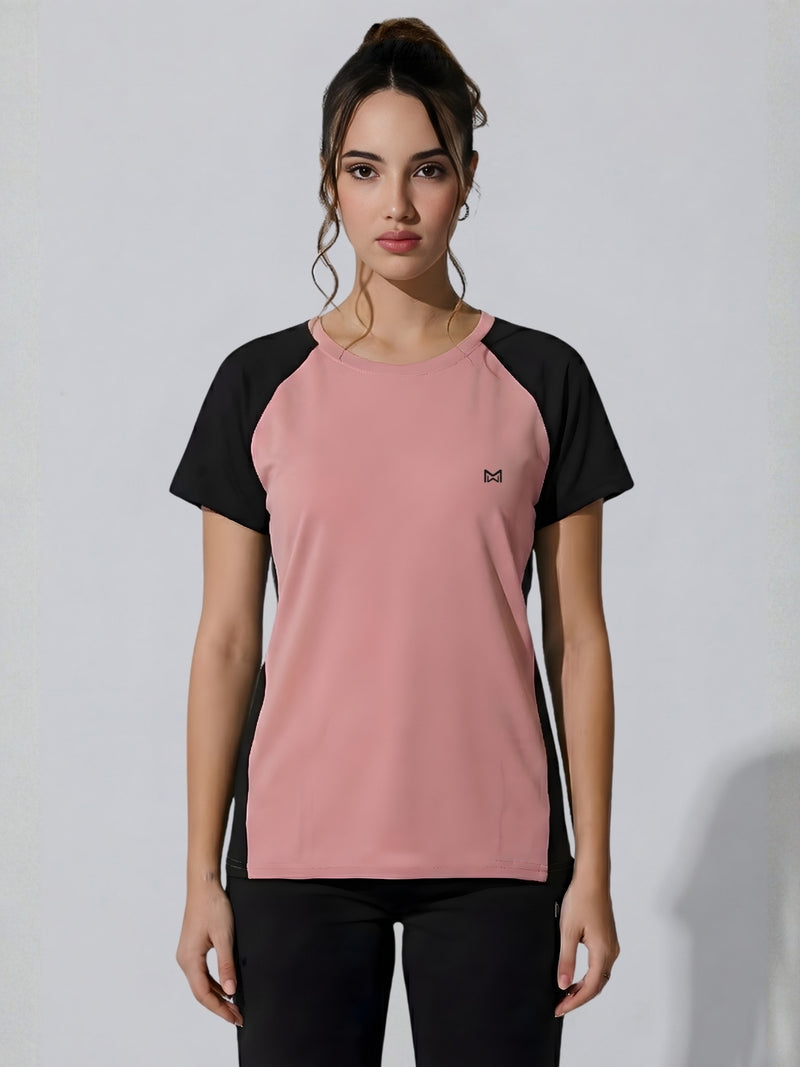 Momentum Series Color Blocked Performance Gym Tshirt