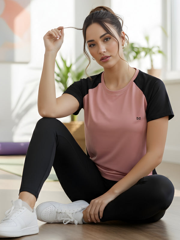 Momentum Series Color Blocked Performance Gym Tshirt