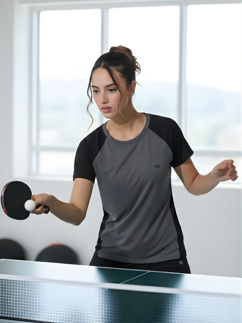 Momentum Series Color Blocked Performance Gym Tshirt