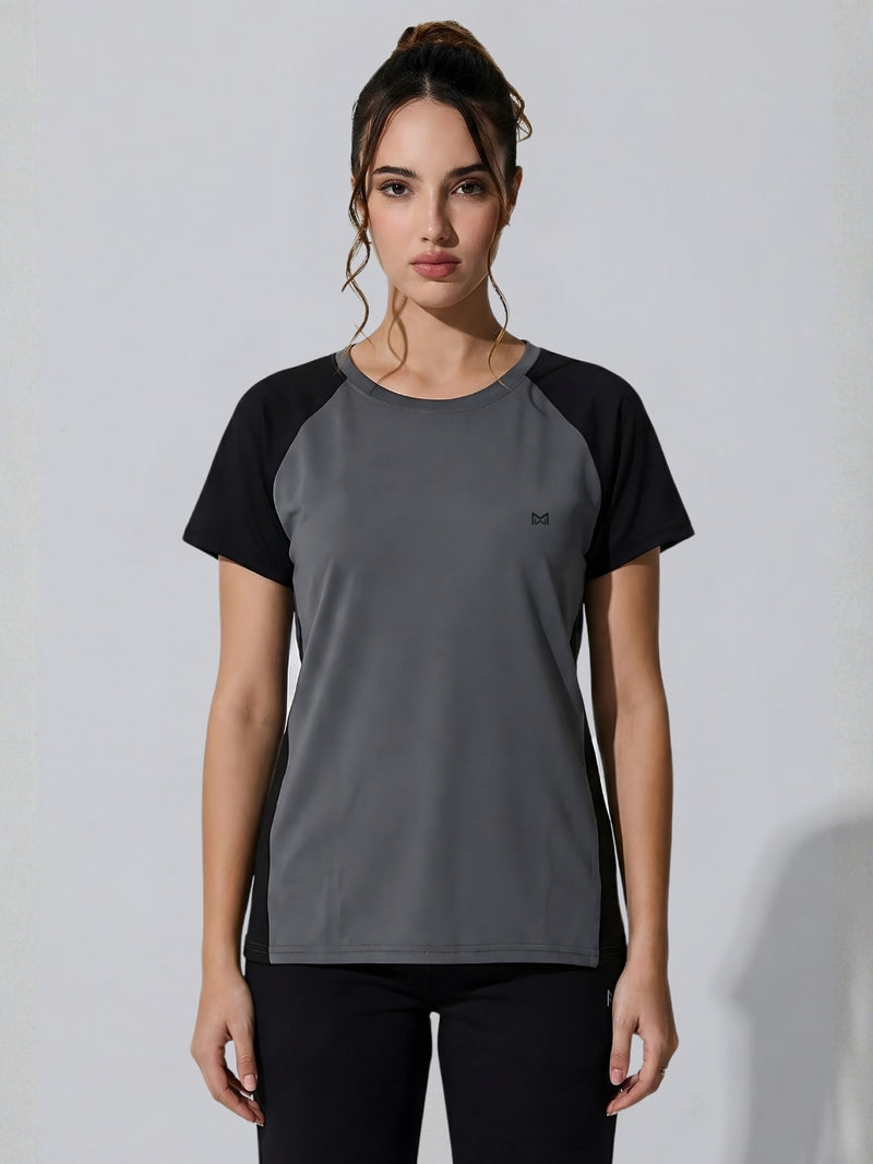 Momentum Series Color Blocked Performance Gym Tshirt